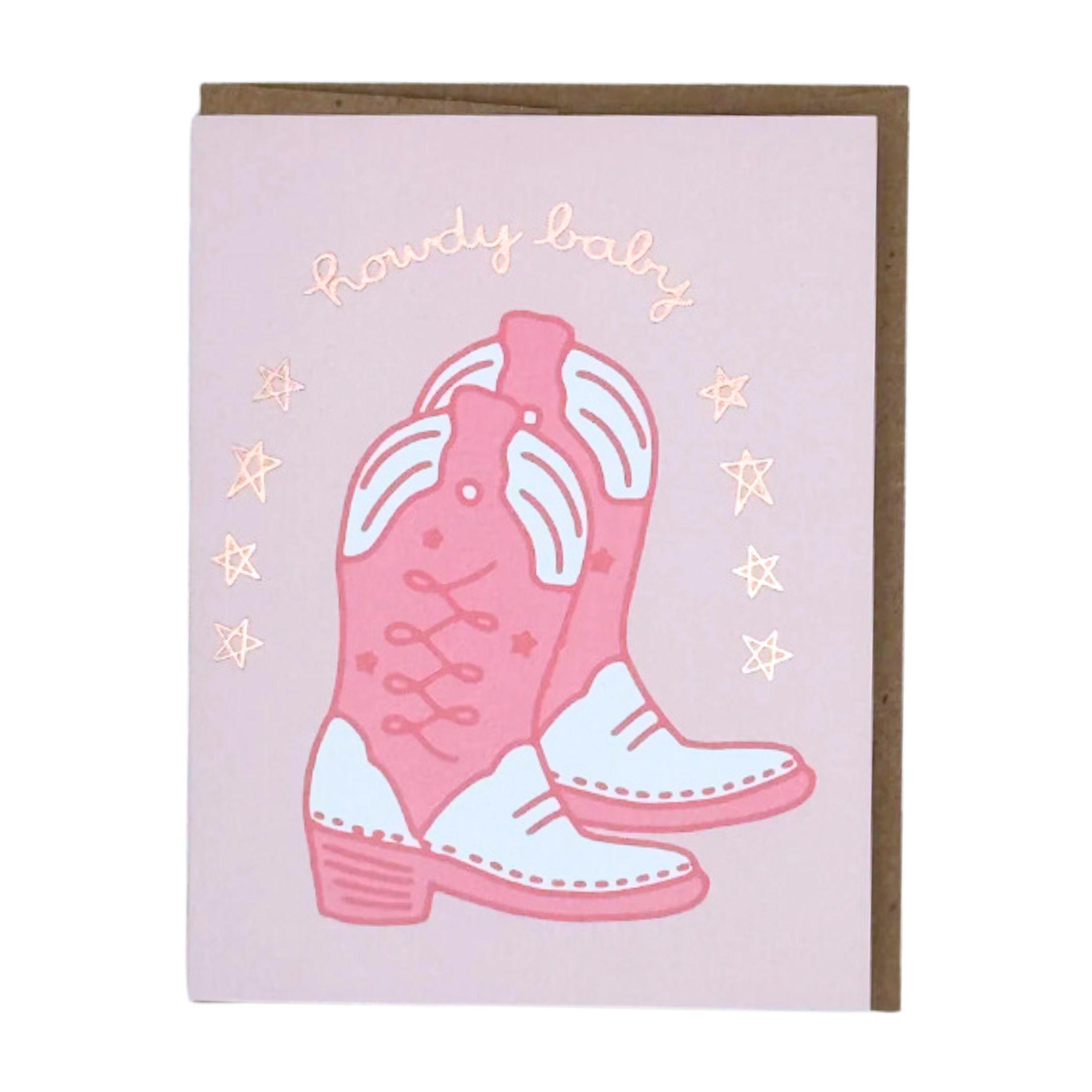 Howdy Baby Greeting Card from Anderson Parker
