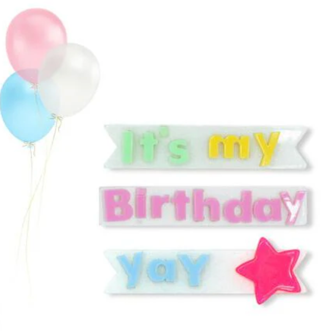 It's My Birthday Hair Clips from Anderson Parker