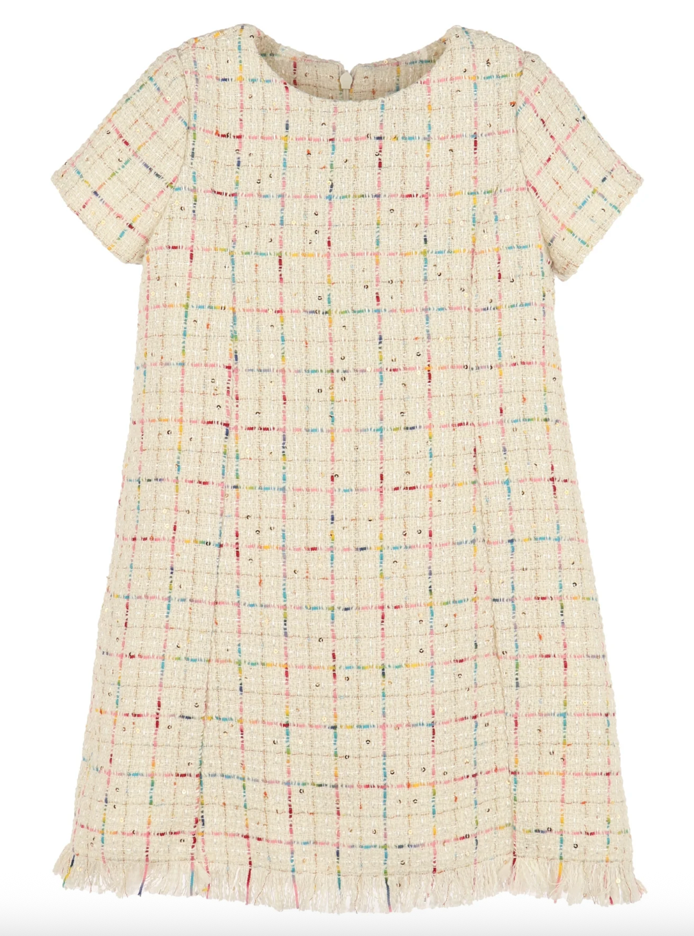 Ivory Tweed Princess Dress from Anderson Parker