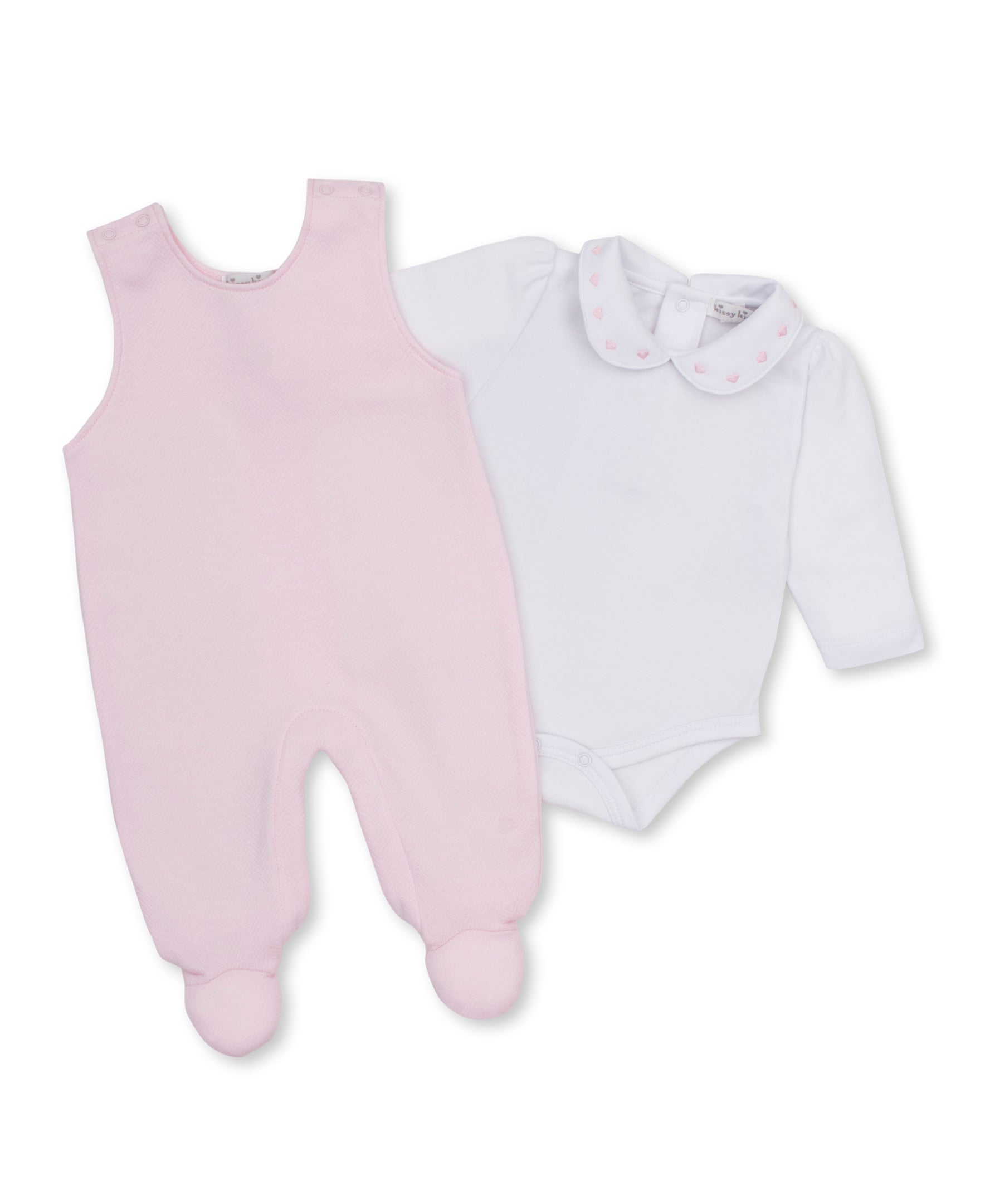 Jacquard Overall Set Mix - Pink from Anderson Parker