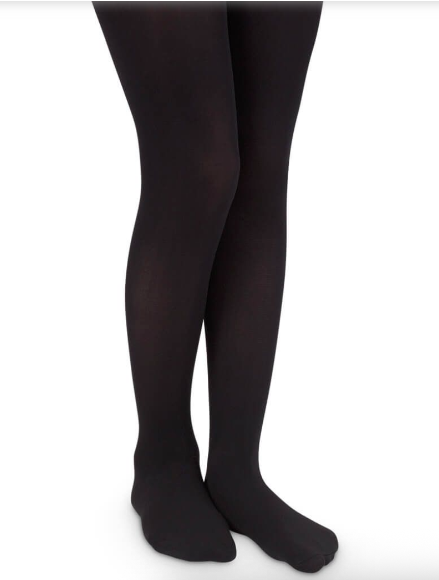 Jefferies Socks Pima Cotton Tights 1 Pair - Black from Anderson Parker