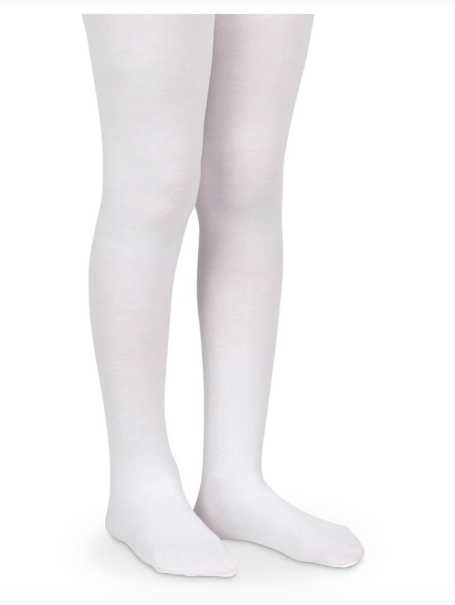 Jefferies Socks Smooth Microfiber Tights 1 Pair - White from Anderson Parker