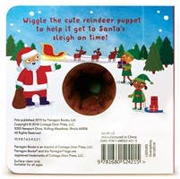 Jingle, Jingle, Little Reindeer Finger Puppet Board Book from Anderson Parker