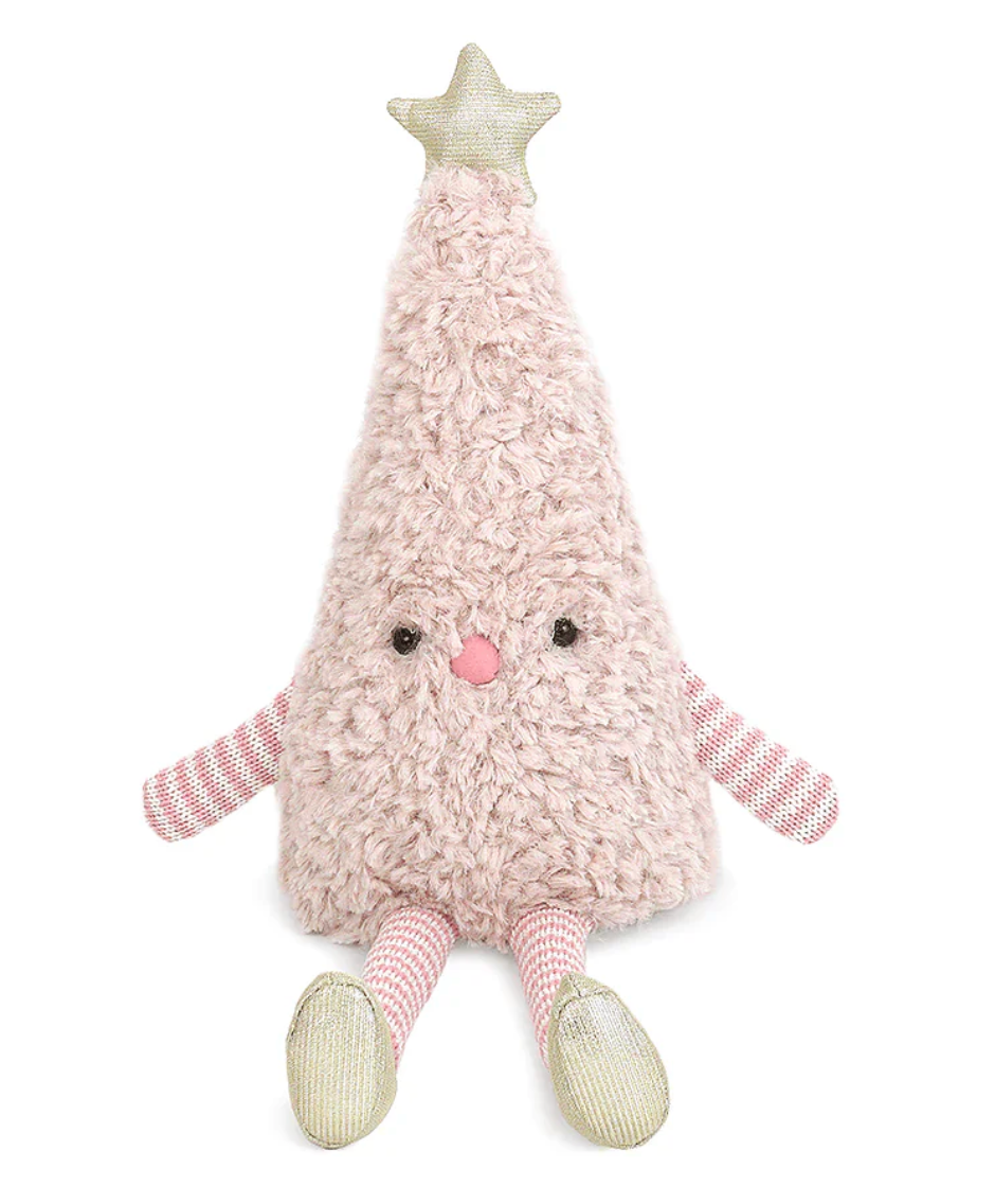 Joyful Pink Christmas Tree Plushie from Anderson Parker