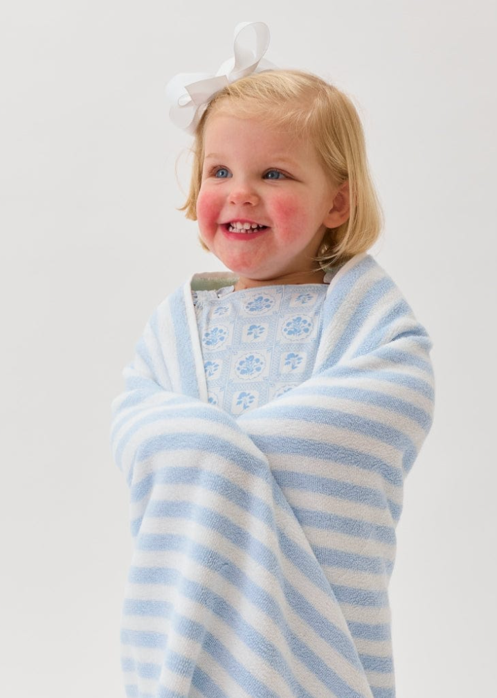Kids' Beach Towel - Seafoam and Blue from Anderson Parker