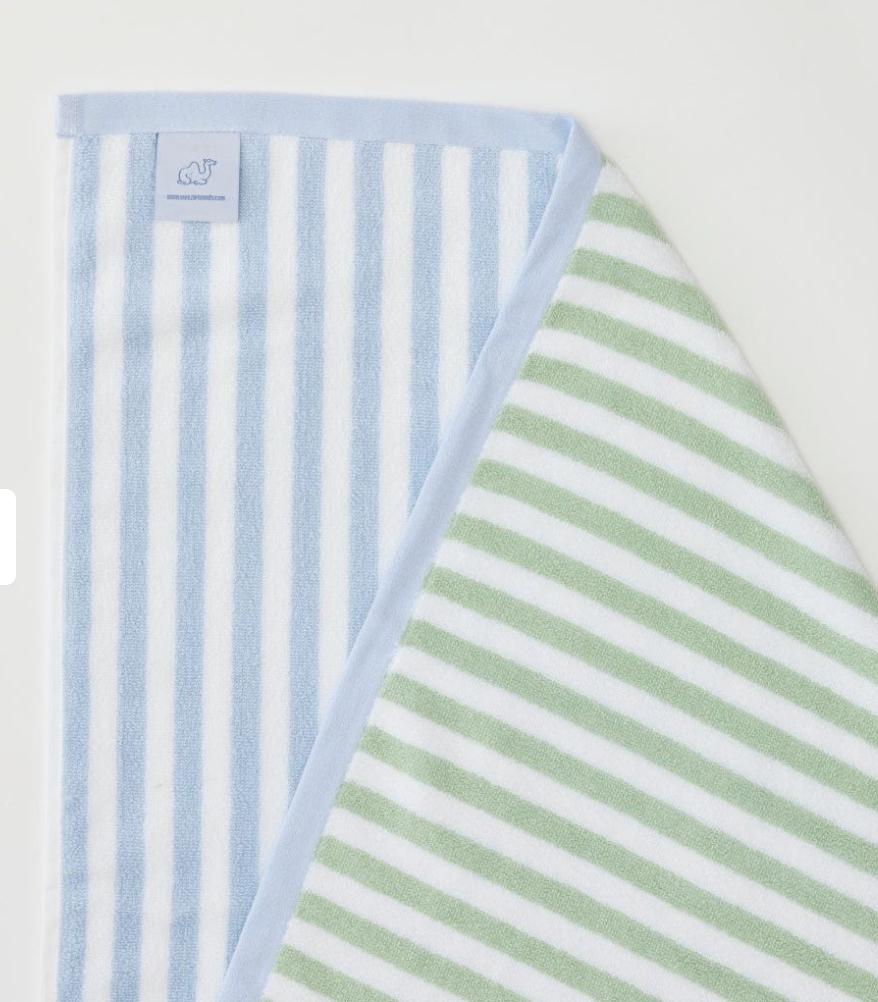 Kids' Beach Towel - Seafoam and Blue from Anderson Parker