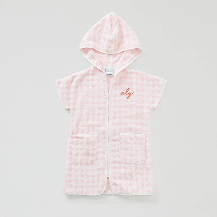 Kids’ Cover Up -Light Pink Gingham from Anderson Parker