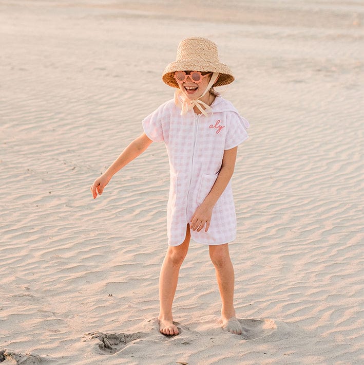 Kids’ Cover Up -Light Pink Gingham from Anderson Parker