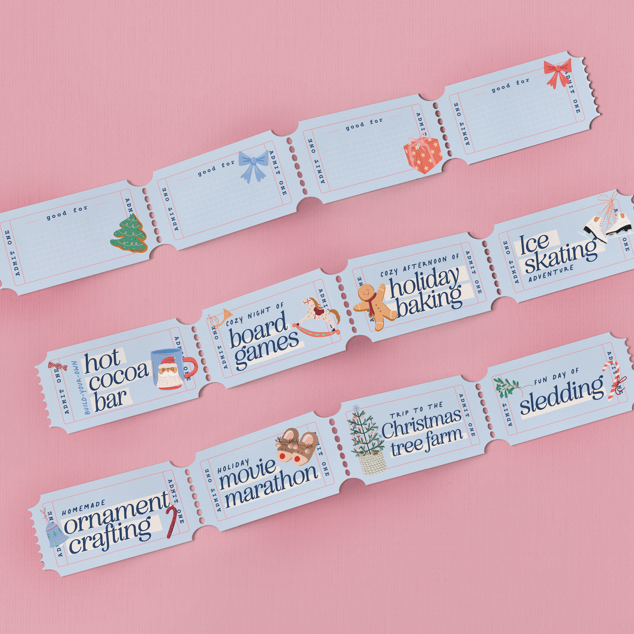 Kids Holiday Activity Coupons – Countdown Gift Box from Anderson Parker