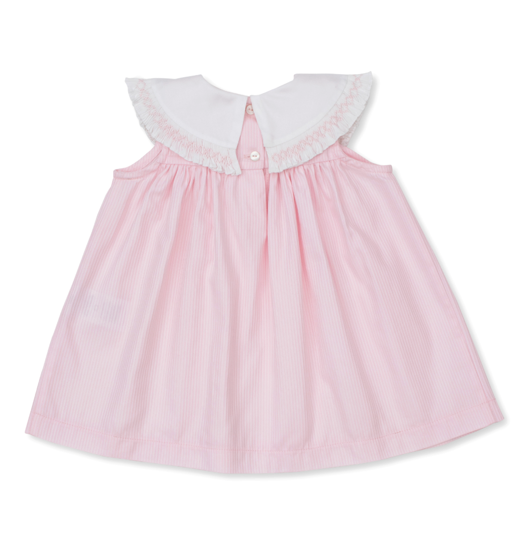 Kissy Elegance Woven Dress w/ Hand Smocking from Anderson Parker