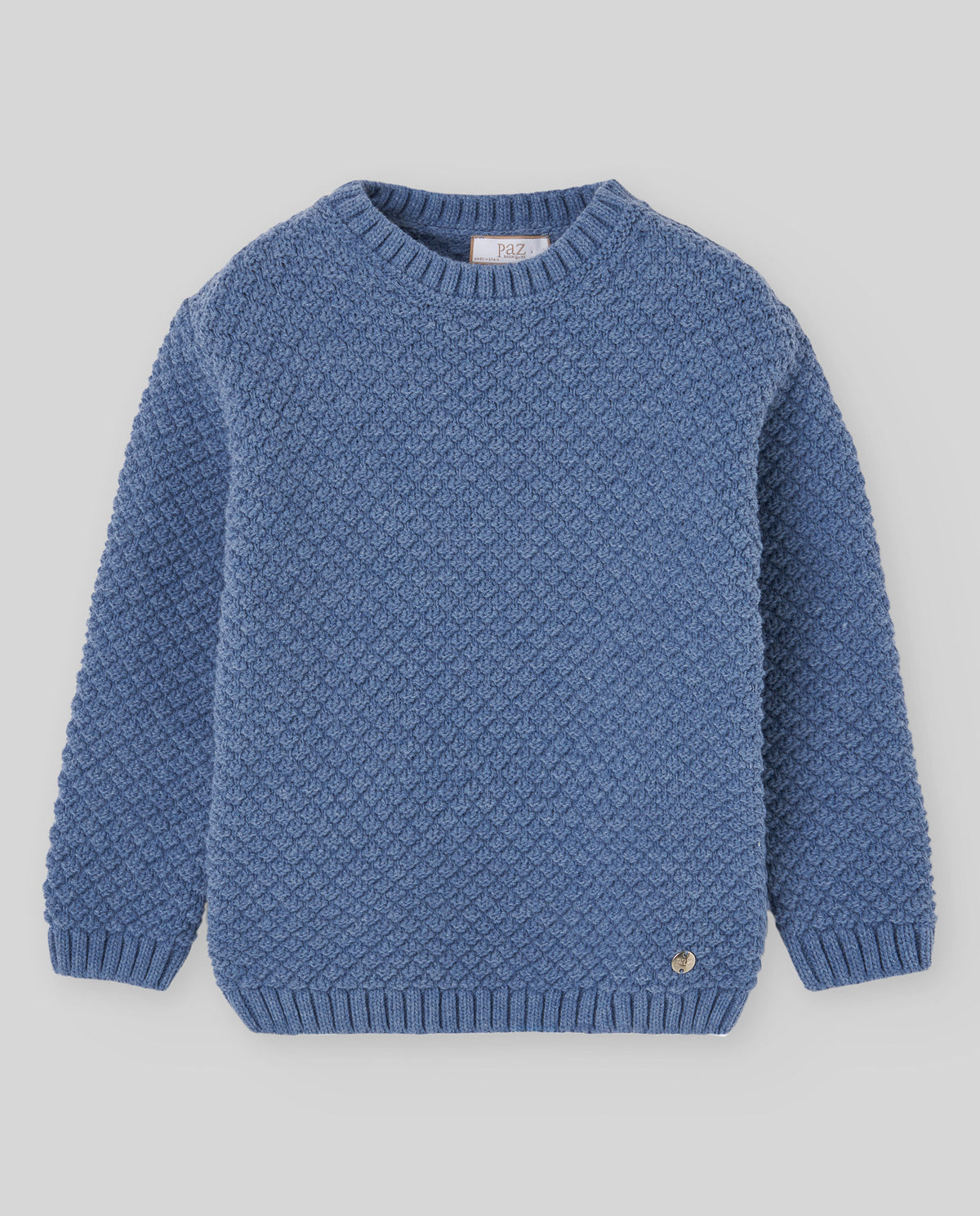 Knit Boy Pullover - Sapphire Blue from Anderson Parker