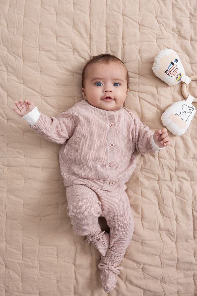 Knit Cardigan & Pant Set - Faded Rose from Anderson Parker