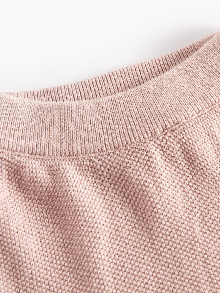 Knit Cardigan & Pant Set - Faded Rose from Anderson Parker