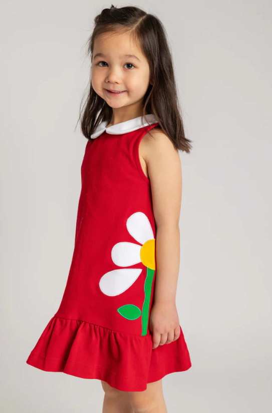 Knit Dress With Flowers from Anderson Parker