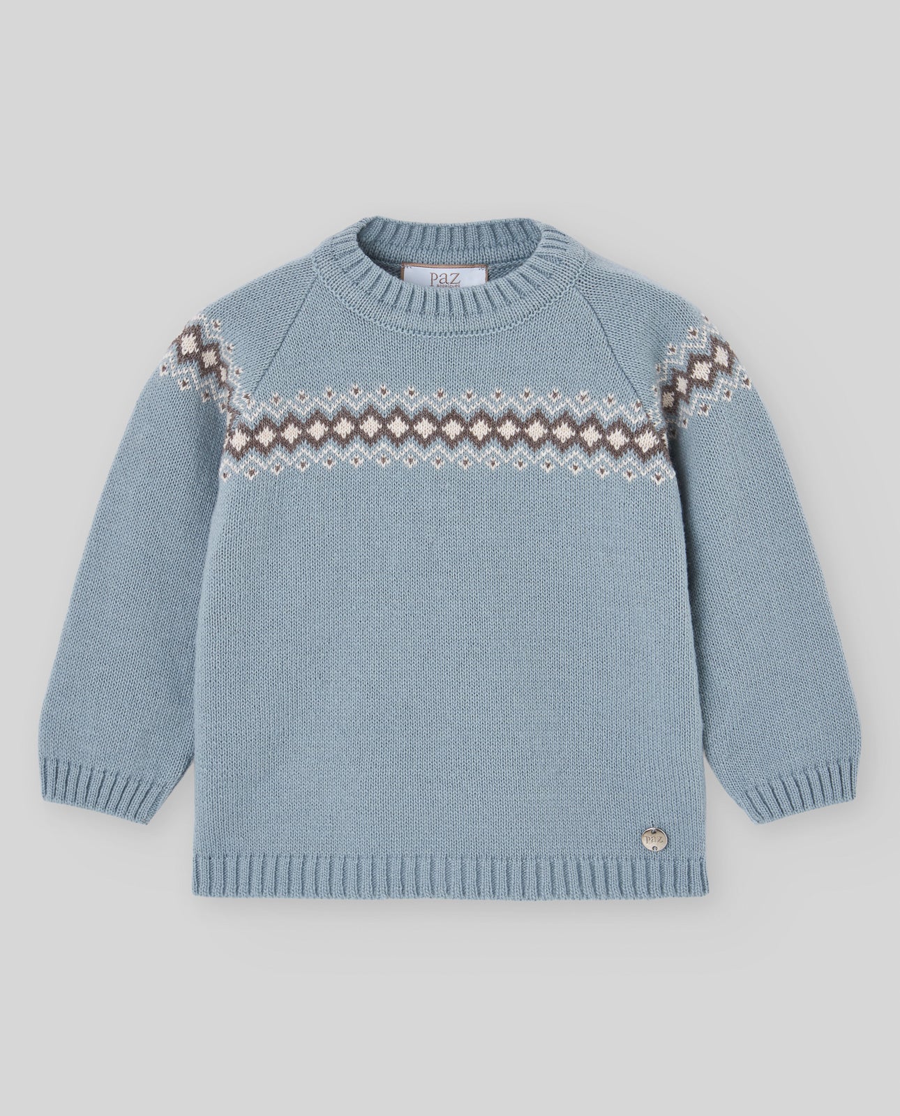 Knit Pullover - Mineral Blue from Anderson Parker