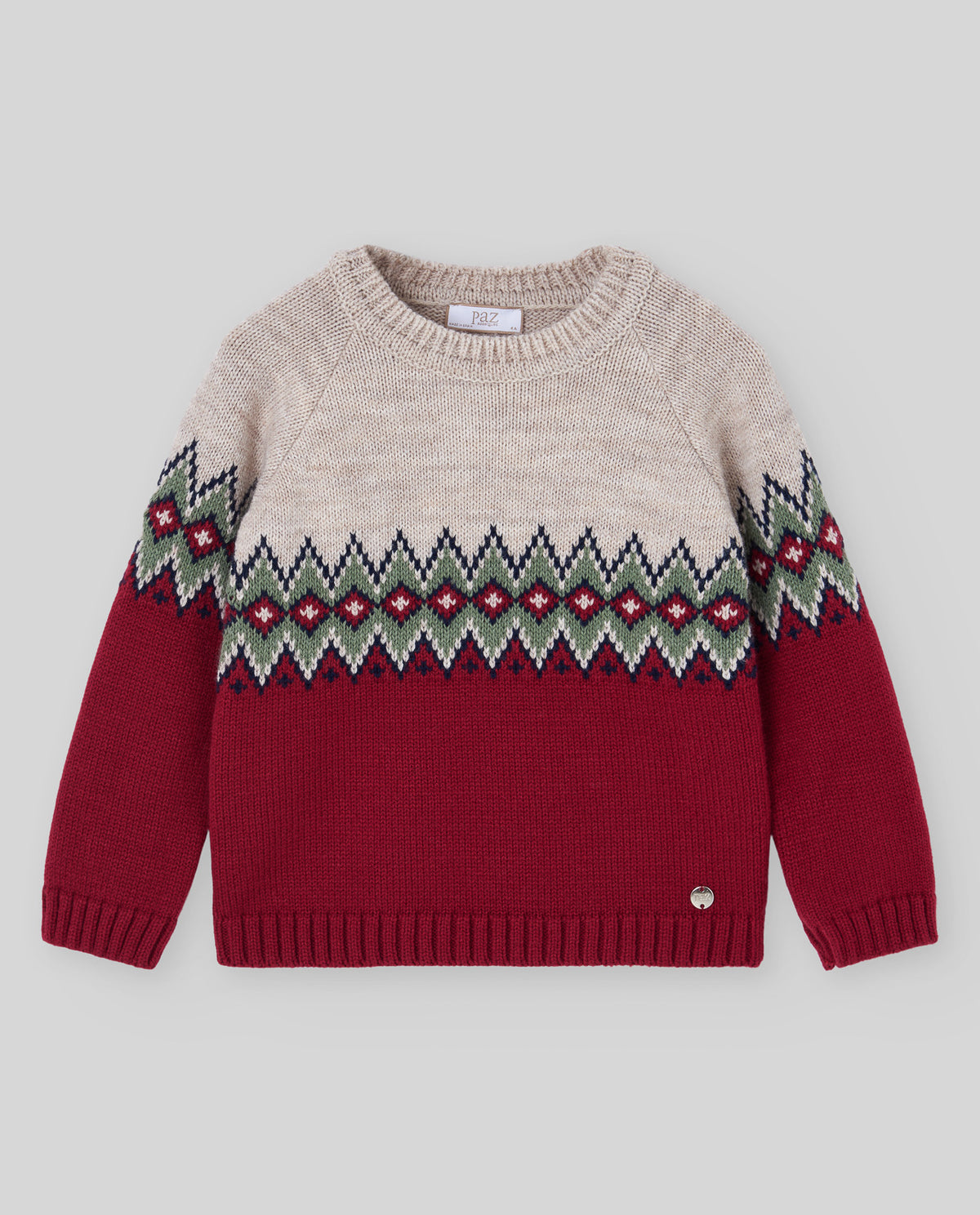 Knit Pullover - Red from Anderson Parker