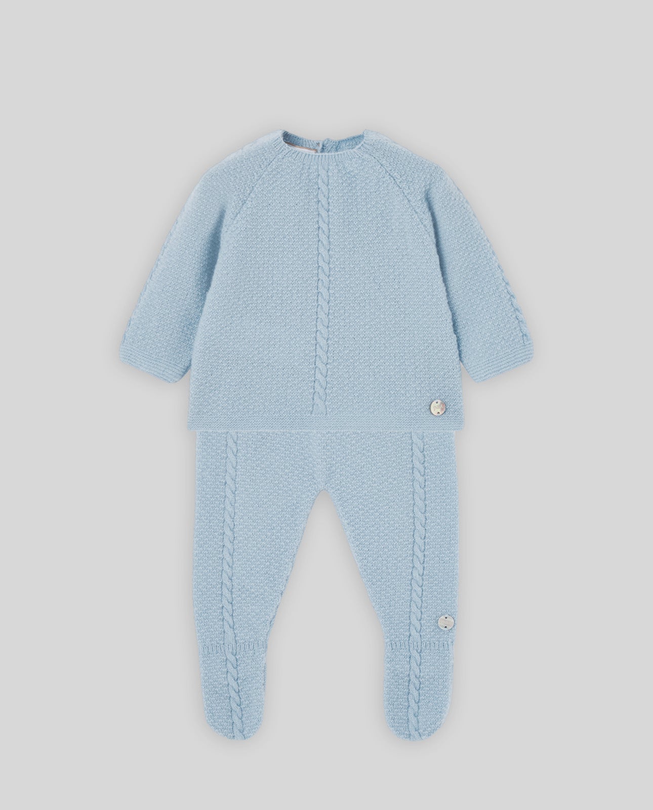 Knit Sweater + Legging Set - Chalk Blue from Anderson Parker