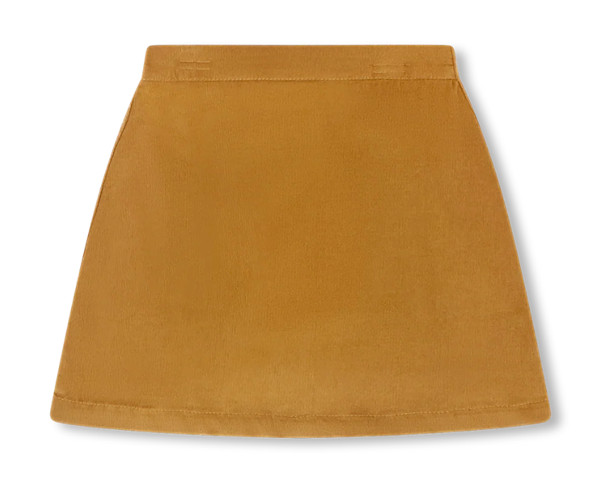 Lacey Skirt in Boston Brown Corduroy from Anderson Parker