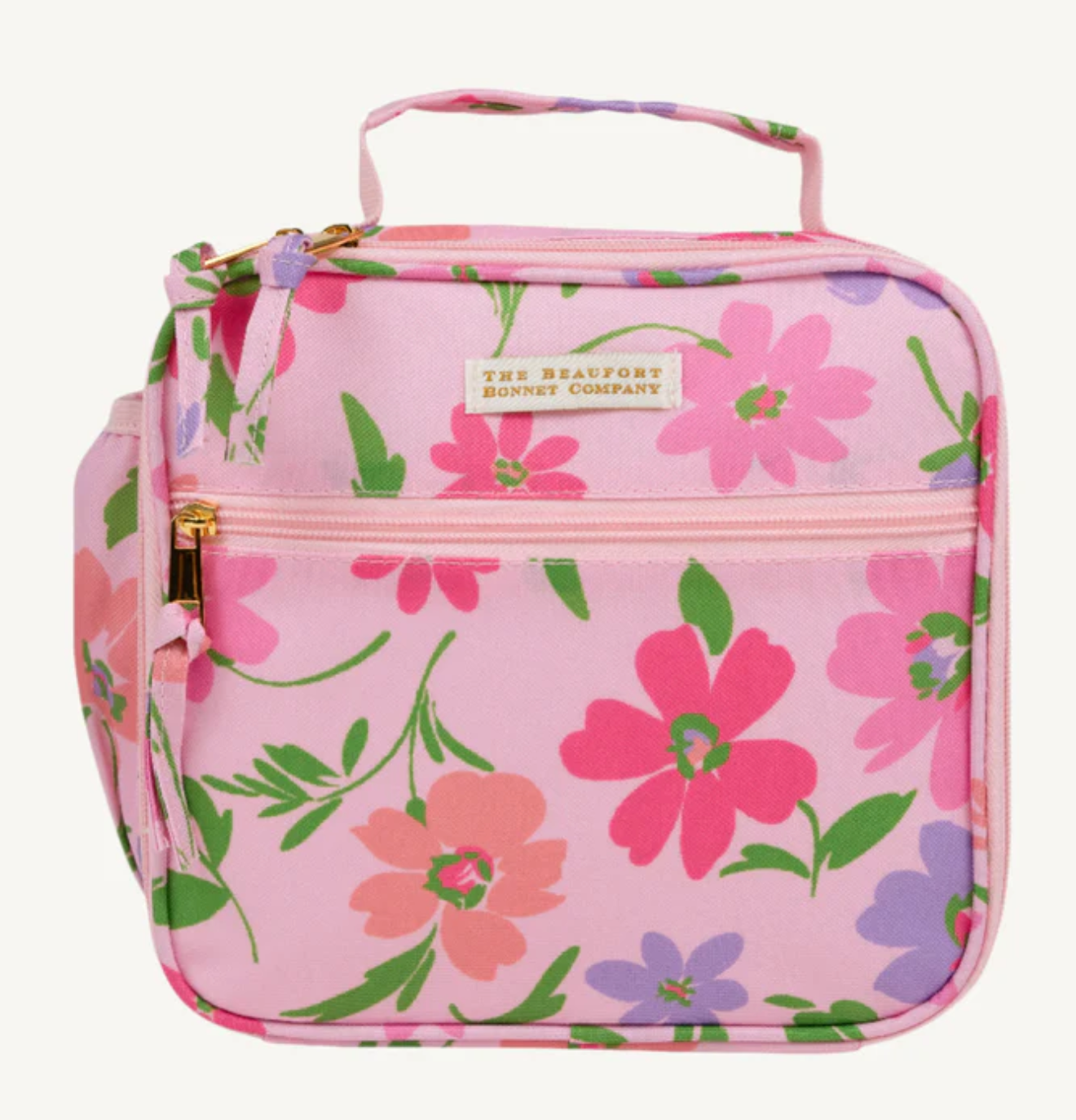 Leighton Lunch Box - Grand Cayman Gardens with Palm Beach Pink from Anderson Parker
