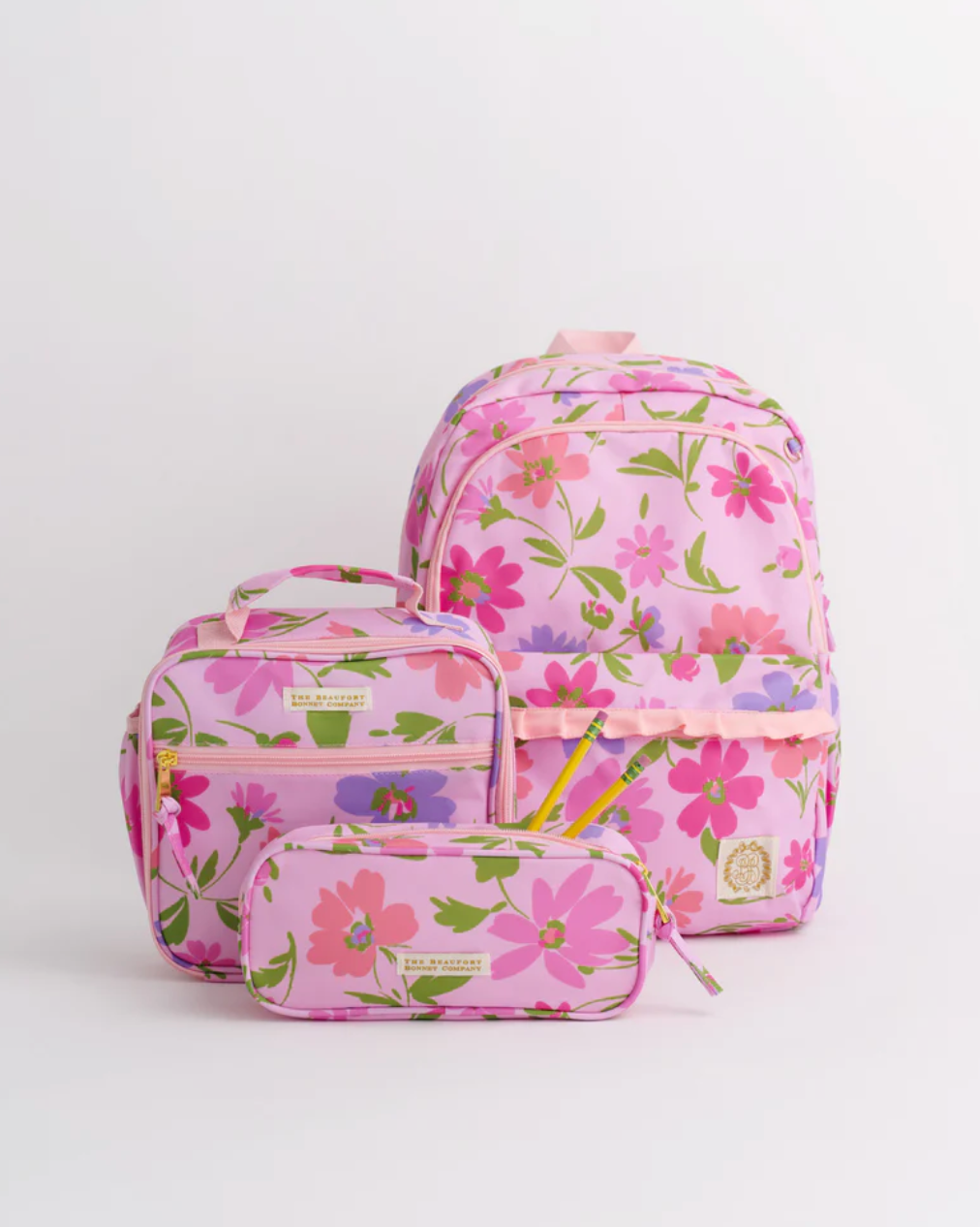 Leighton Lunch Box - Grand Cayman Gardens with Palm Beach Pink from Anderson Parker