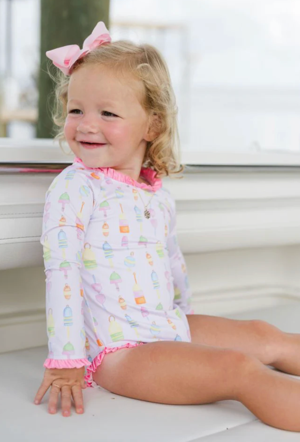 Leighton One Piece - Rash Guard Set - Reel Fun from Anderson Parker