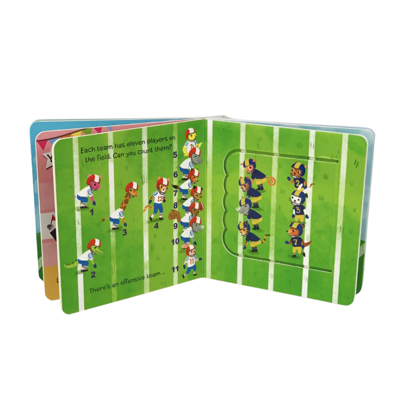 Let's Play Football: A Lift-A-Flap Board Book from Anderson Parker
