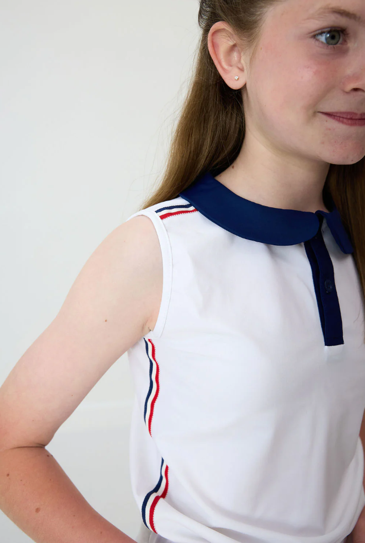 Liberty White Girly Girl Tank from Anderson Parker