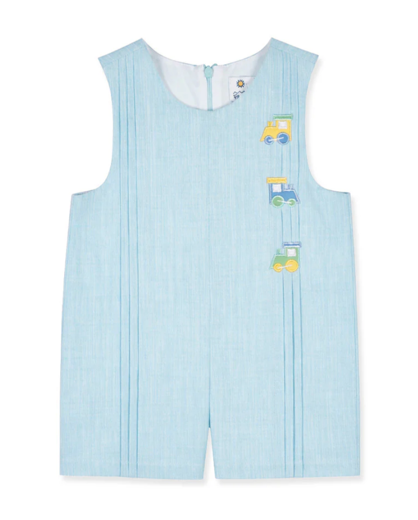 Linen Look Shortall With Trains from Anderson Parker
