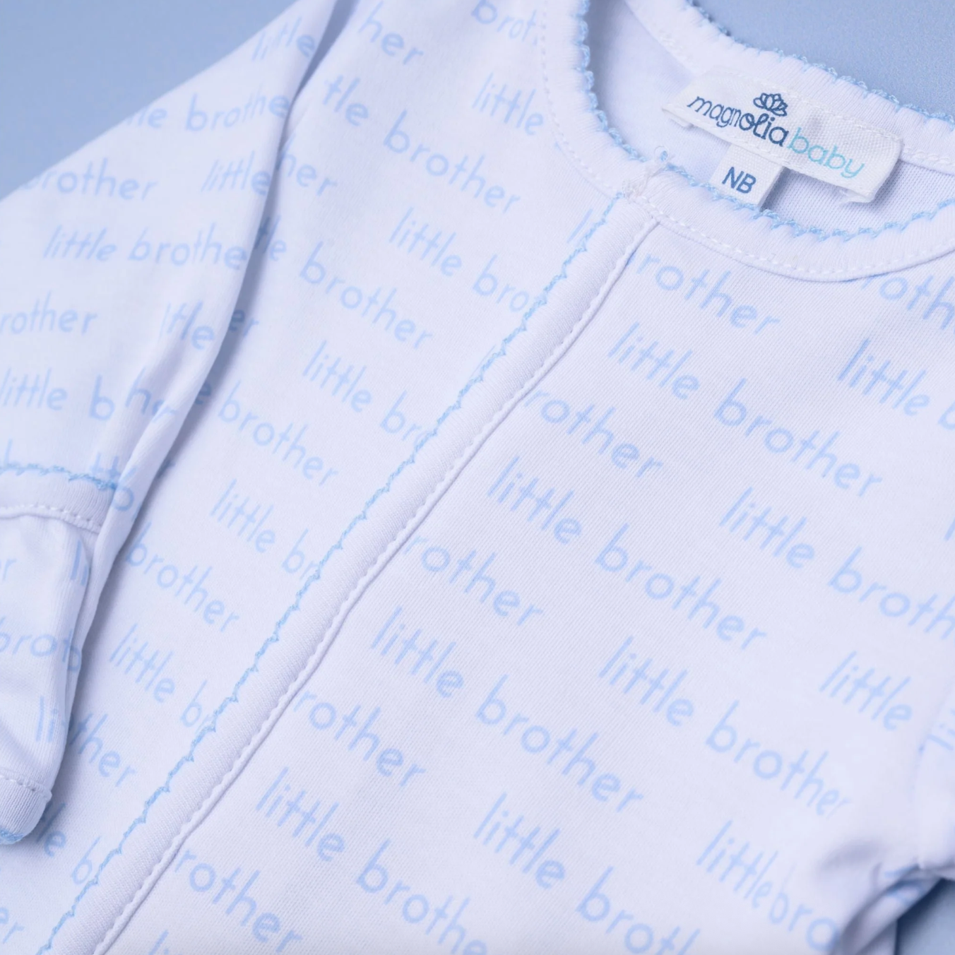 Little Brother Print Footie from Anderson Parker