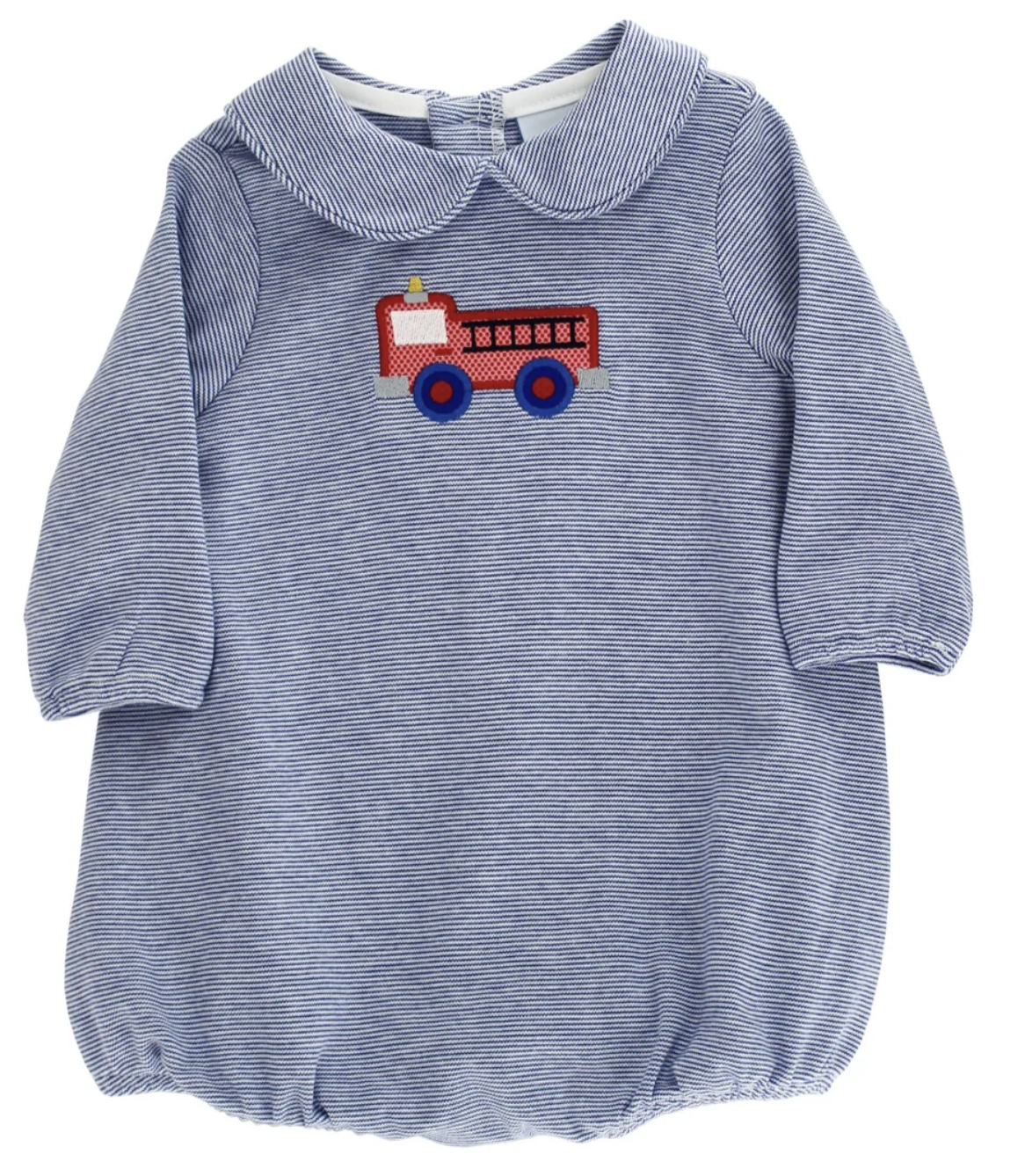 Little Engine - Boys Knit Infant Bubble from Anderson Parker