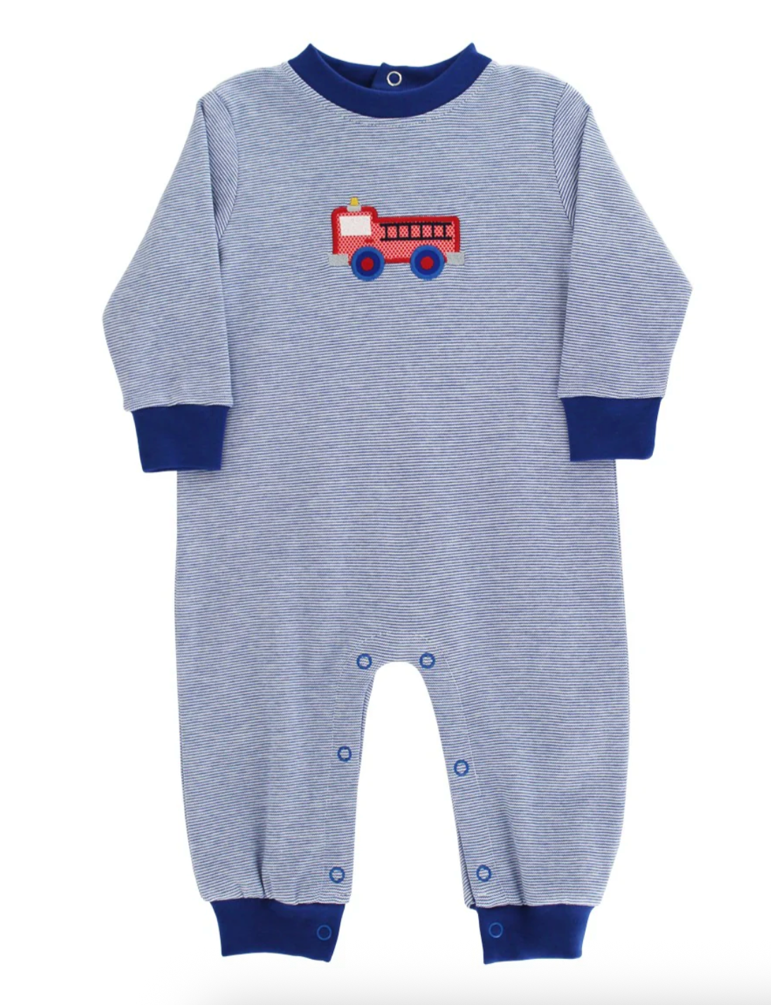 Little Engine - Boys Knit Romper from Anderson Parker
