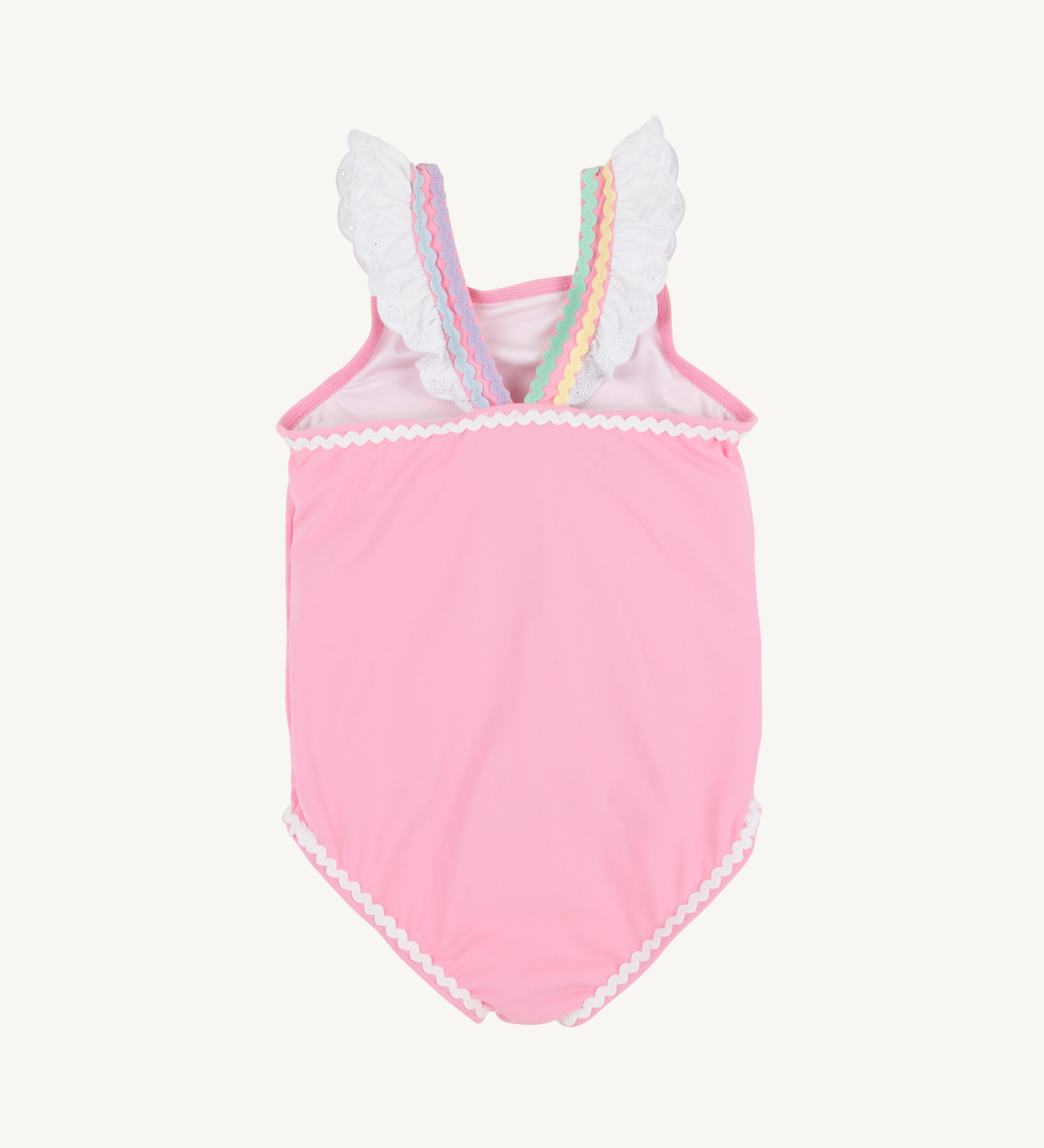 Long Bay Bathing Suit - Hamptons Hot Pink/Worth Ave White/Multicolor from Anderson Parker