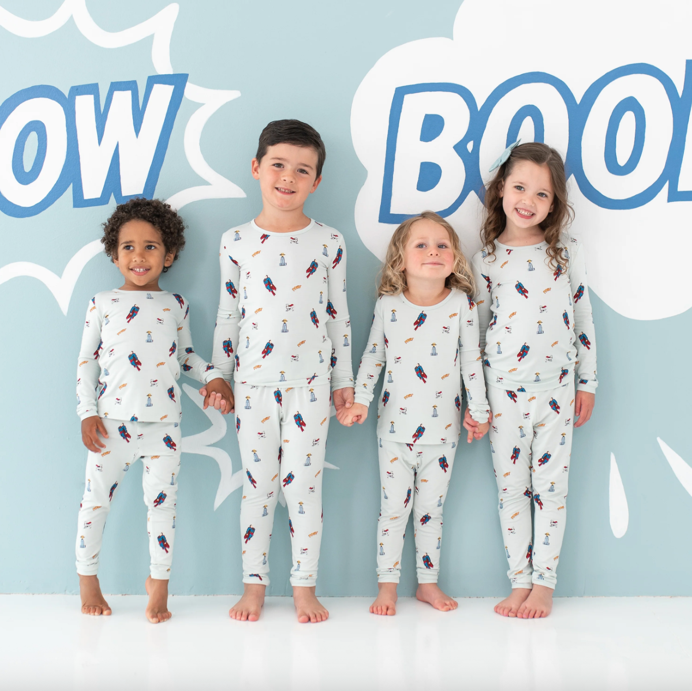 Long Sleeve Pajamas in Superman™ from Anderson Parker