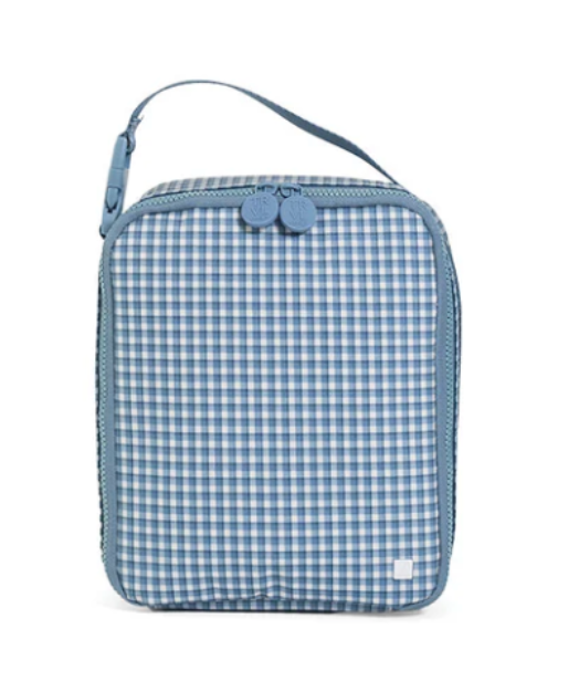 Lunch Box Insulated Bag - Rodeo Check Indigo from Anderson Parker