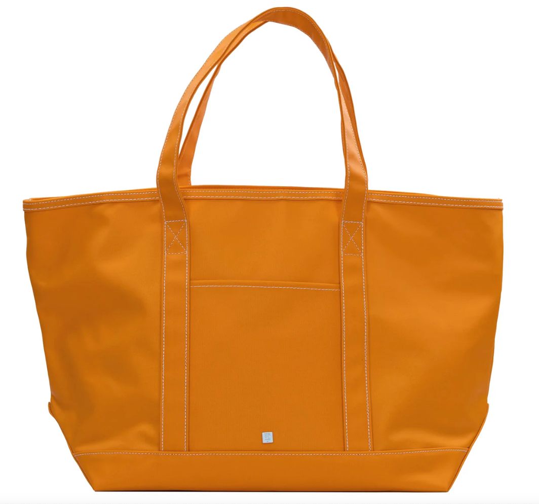 Maxi Tote - Coated Canvas Large Orange from Anderson Parker