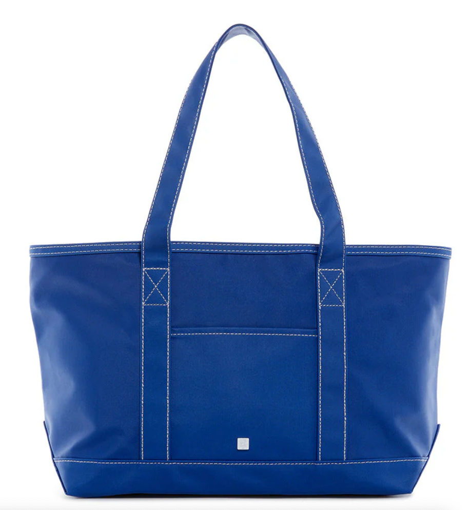 Medium Tote - Coated Canvas Blue Bell from Anderson Parker