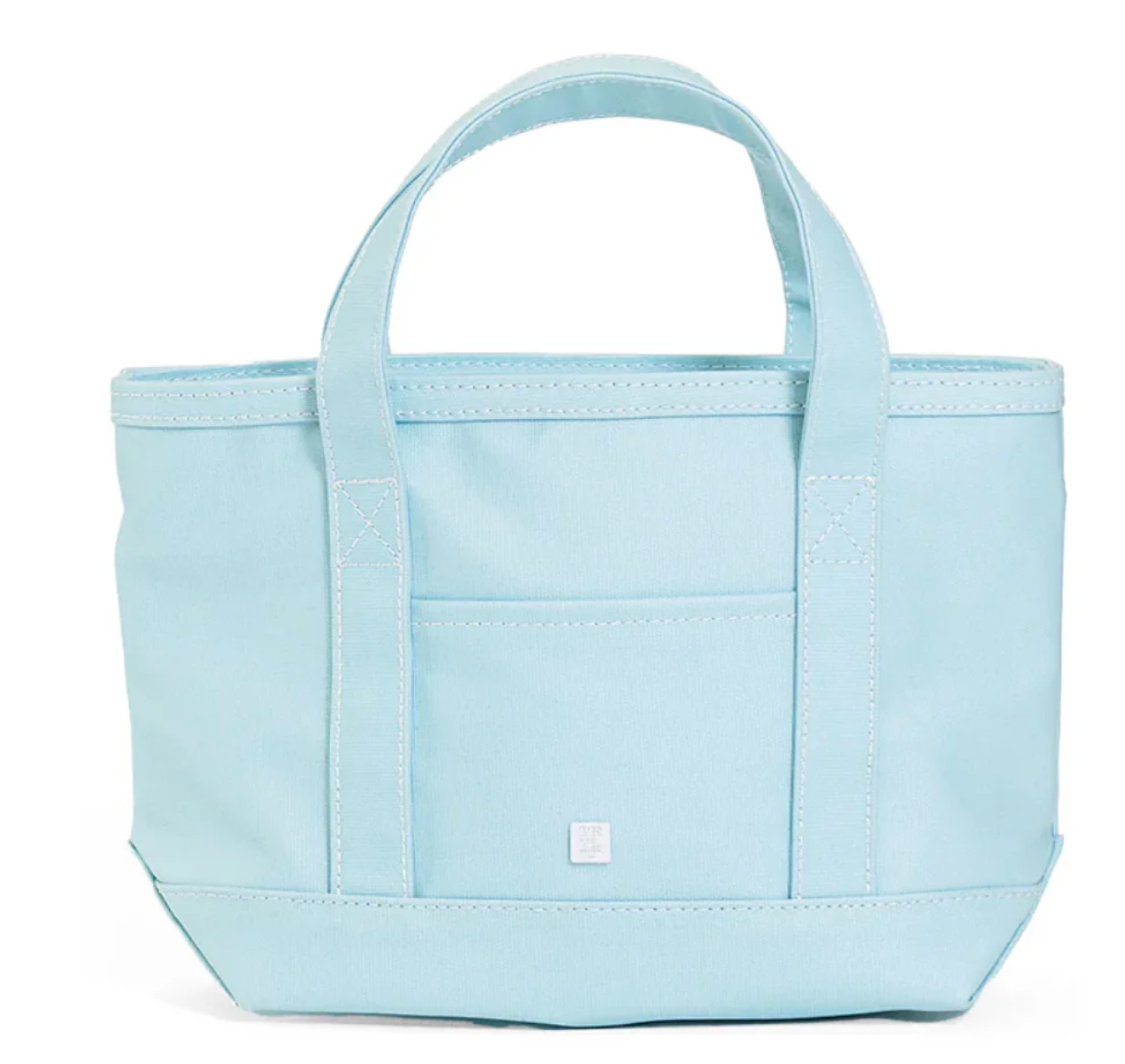 MINI TOTE - COATED CANVAS LAKE BLUE from Anderson Parker