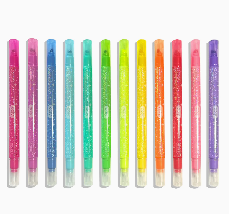 Make No Mistake!: Glittery Erasable Markers from Anderson Parker
