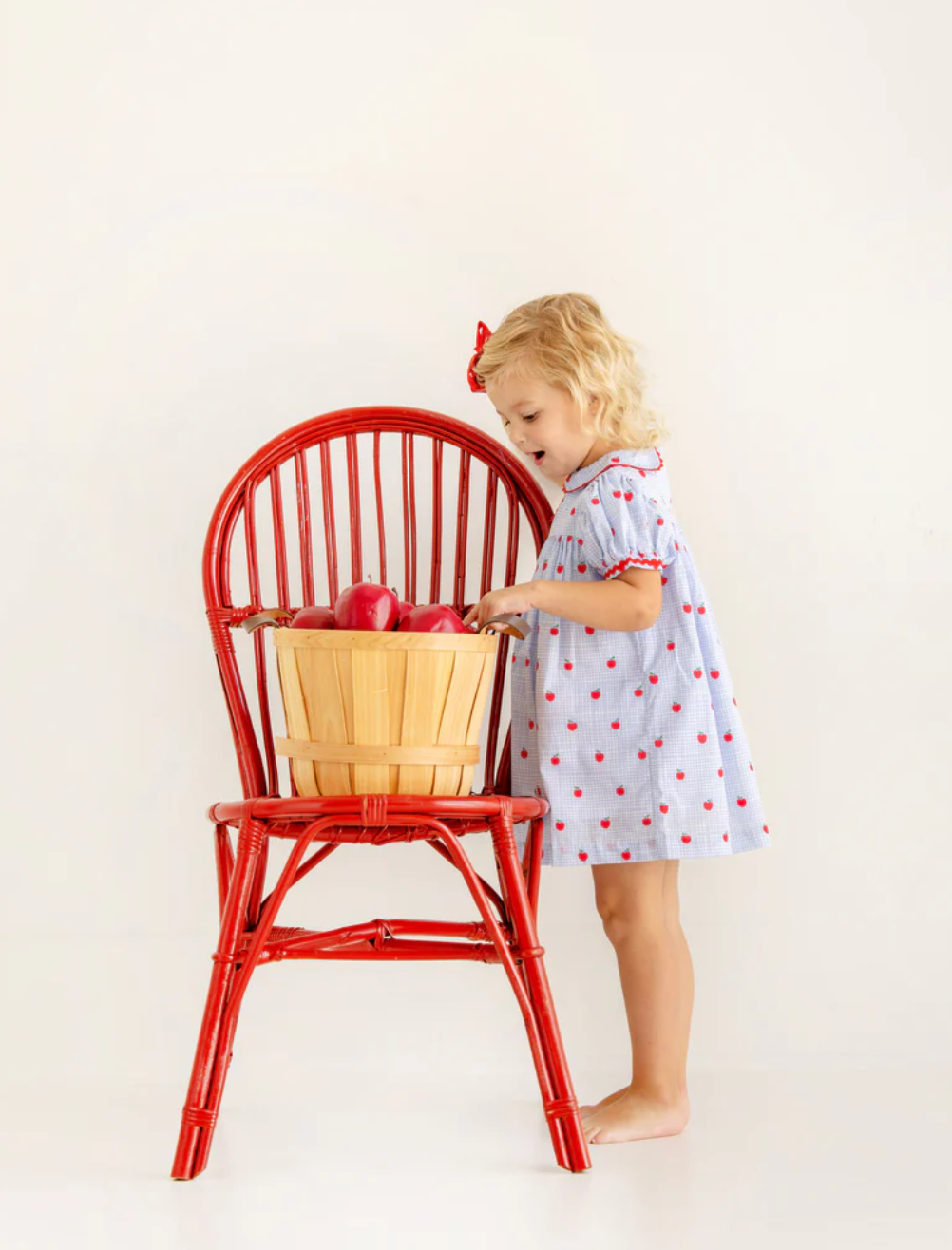 Mary Dal Dress - Apple of My Eye with Richmond Red from Anderson Parker