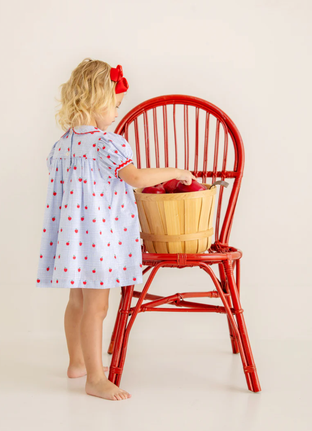 Mary Dal Dress - Apple of My Eye with Richmond Red from Anderson Parker