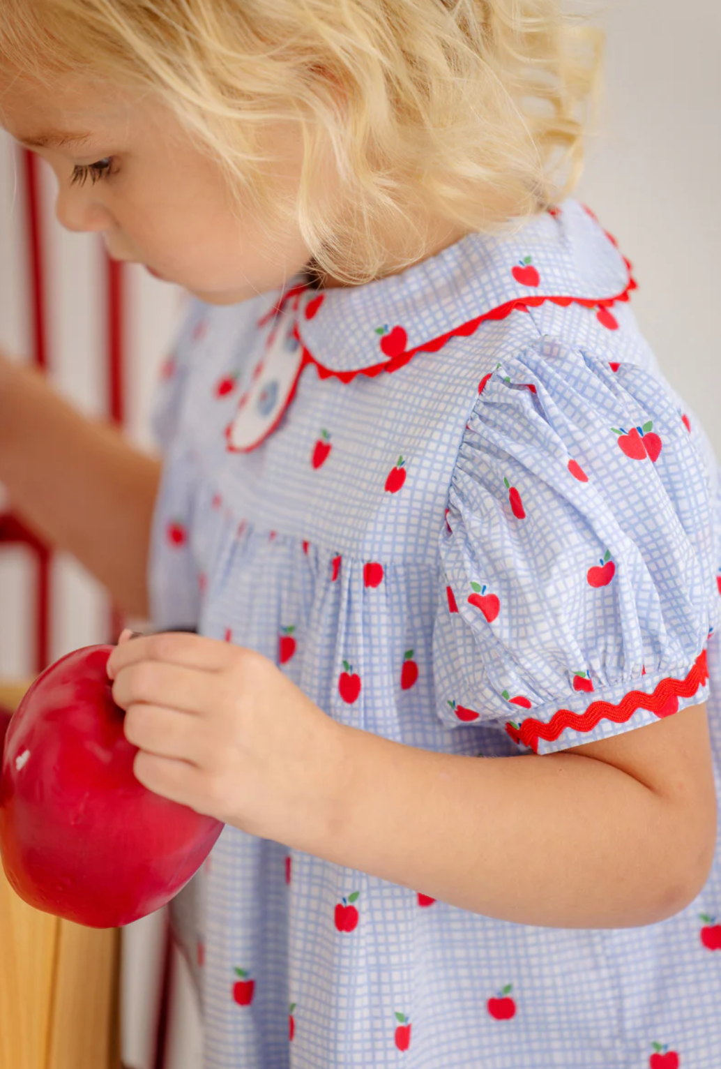 Mary Dal Dress - Apple of My Eye with Richmond Red from Anderson Parker