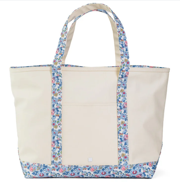 Maxi Tote - Coated Canvas Natural w/ Bridgehampton from Anderson Parker