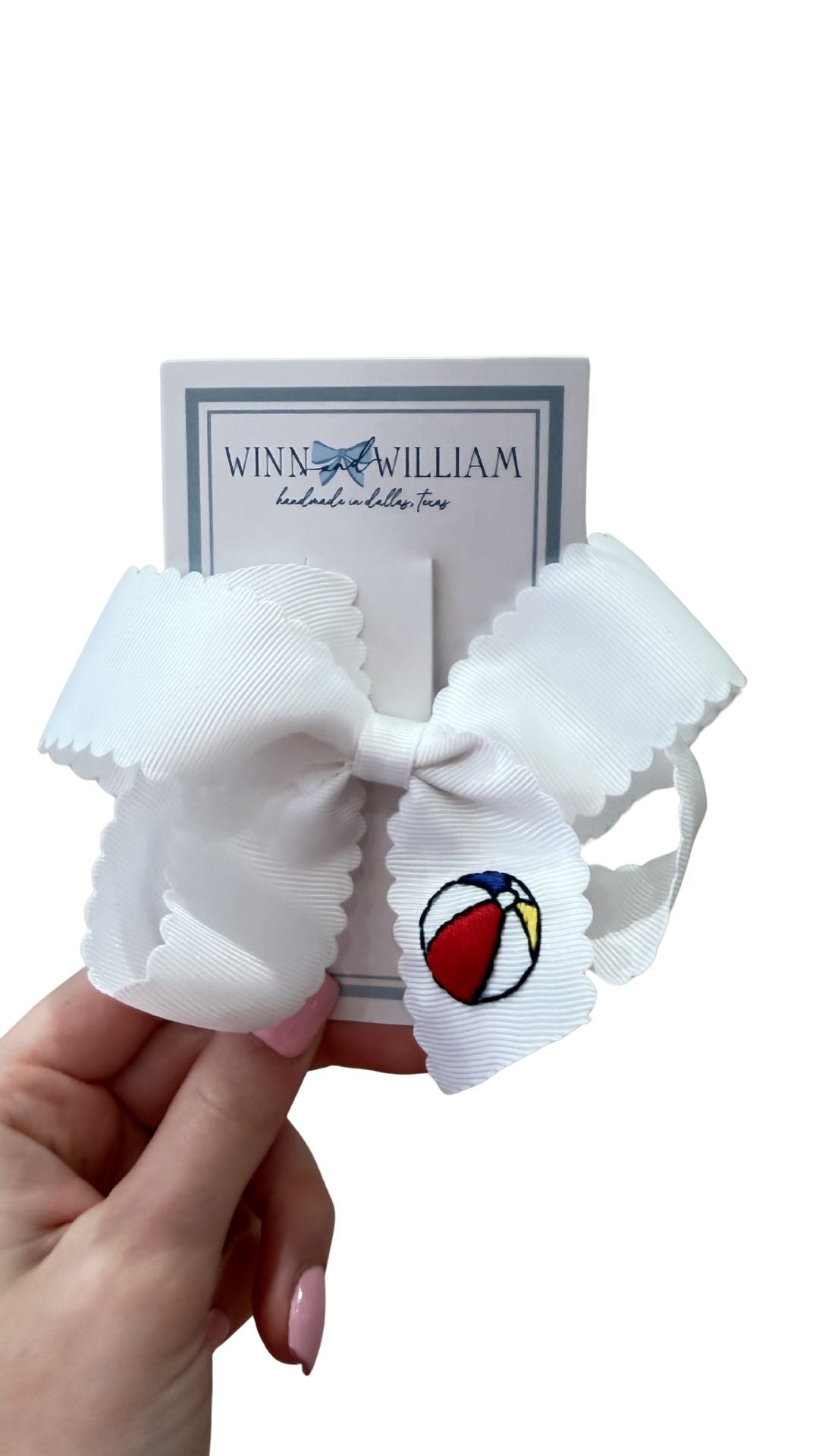 Medium Beach Ball Scallop Via Bow from Anderson Parker
