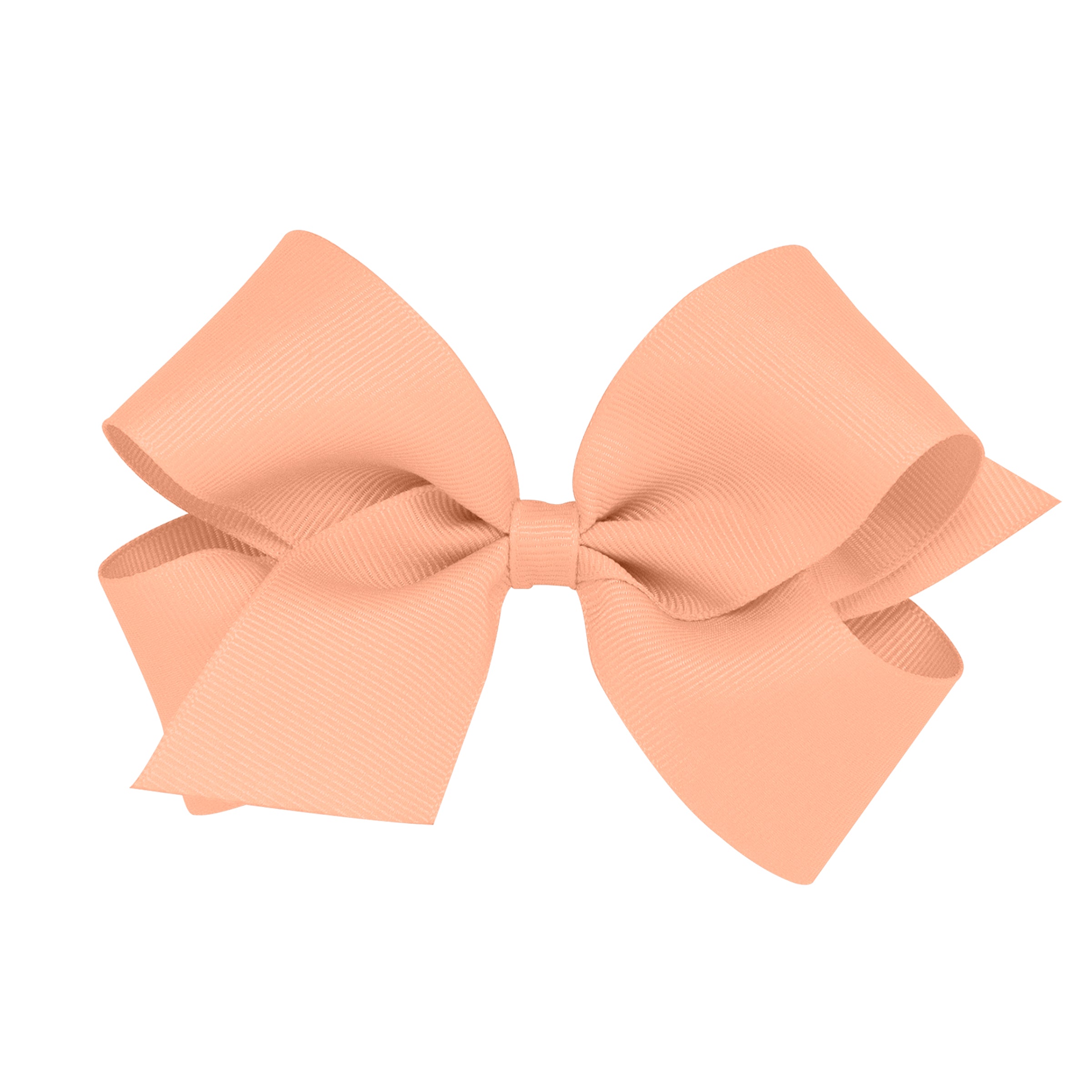 Medium Classic Grosgrain Hair Bow - Lt Coral from Anderson Parker