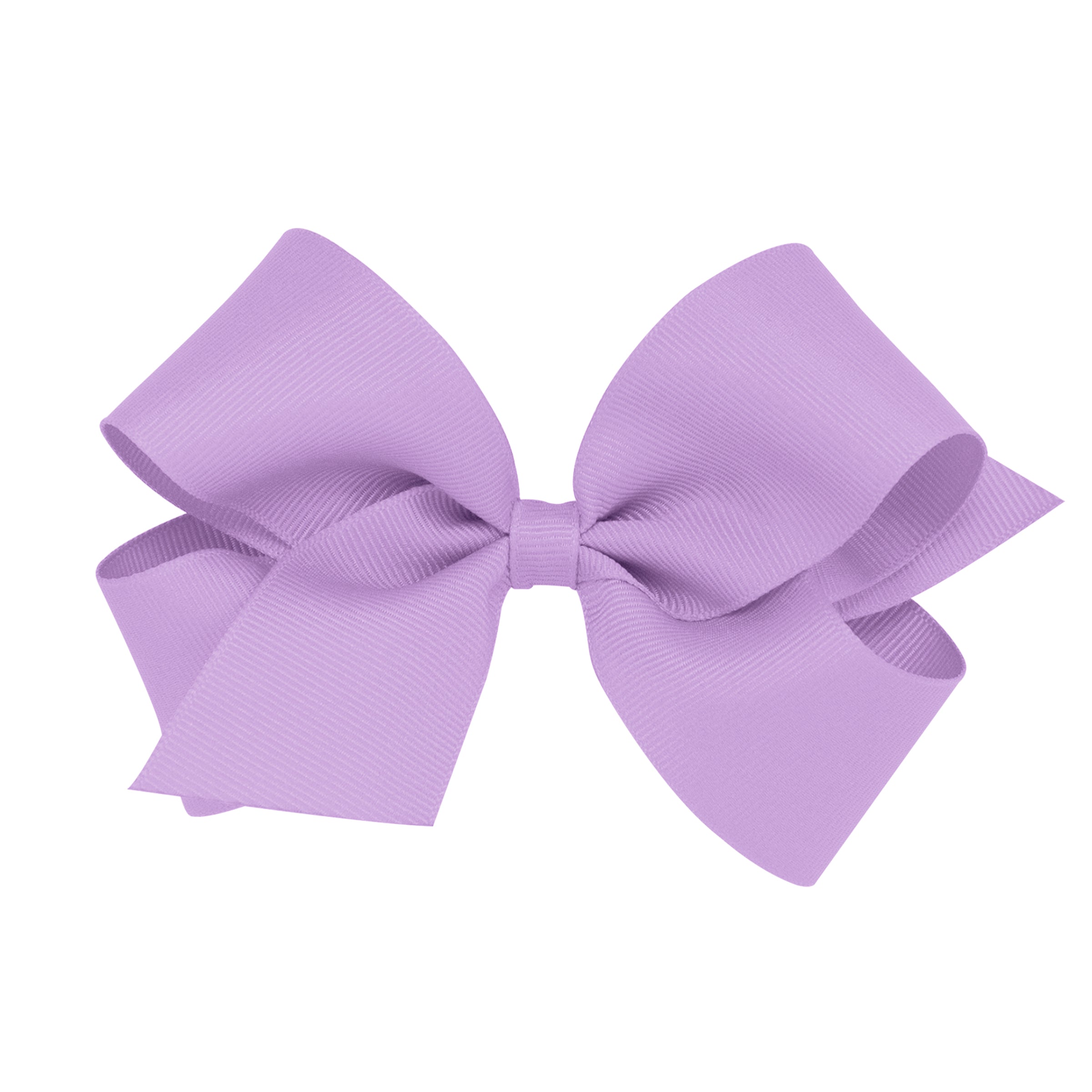 Medium Classic Grosgrain Hair Bow - Lt Orchid from Anderson Parker
