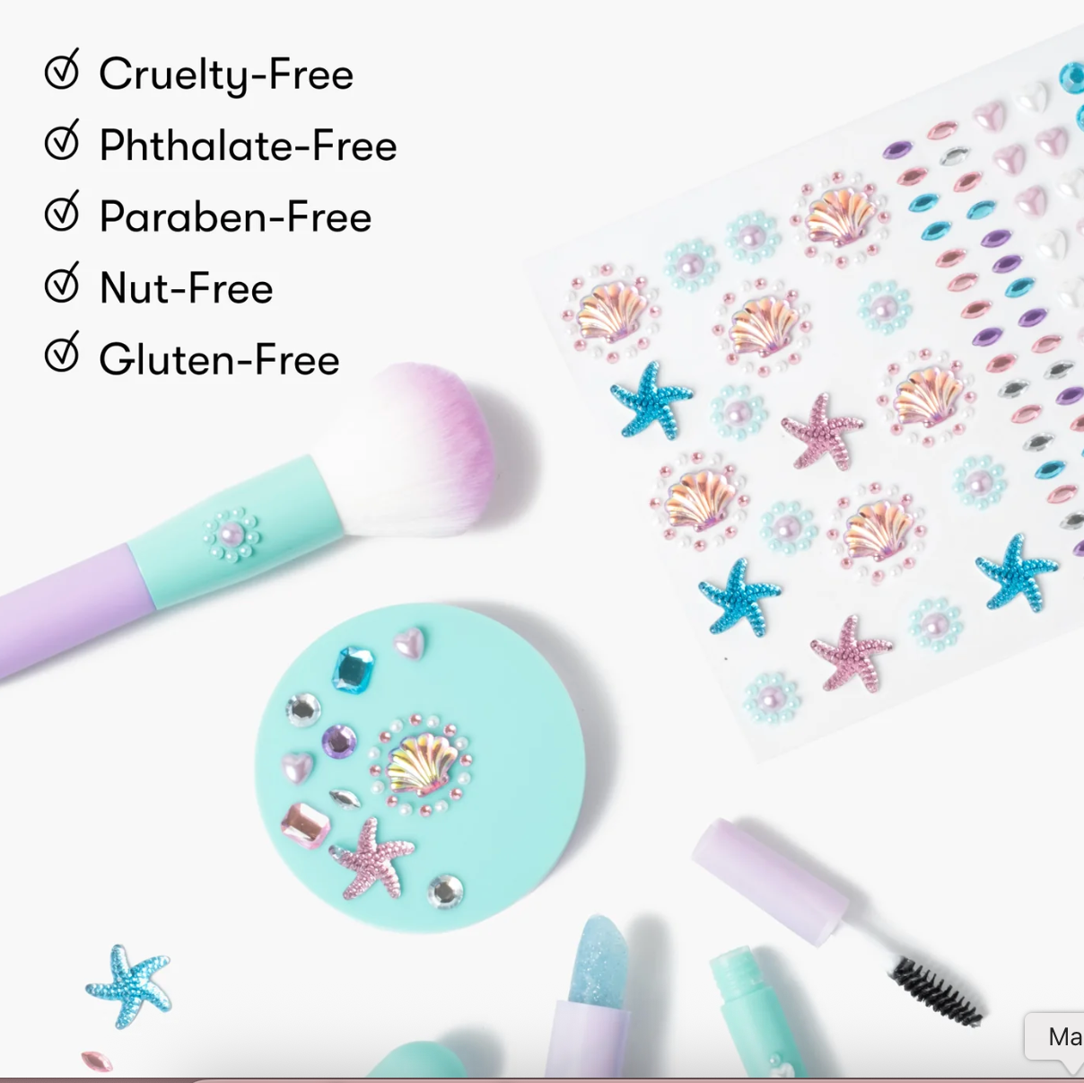 Mermaid Makeup Play Kit from Anderson Parker