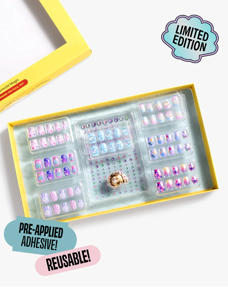 Mermaid Press On Nail Kit from Anderson Parker