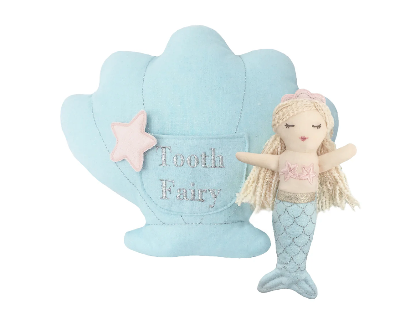 Mimi Mermaid Tooth Fairy Pillow and Doll from Anderson Parker