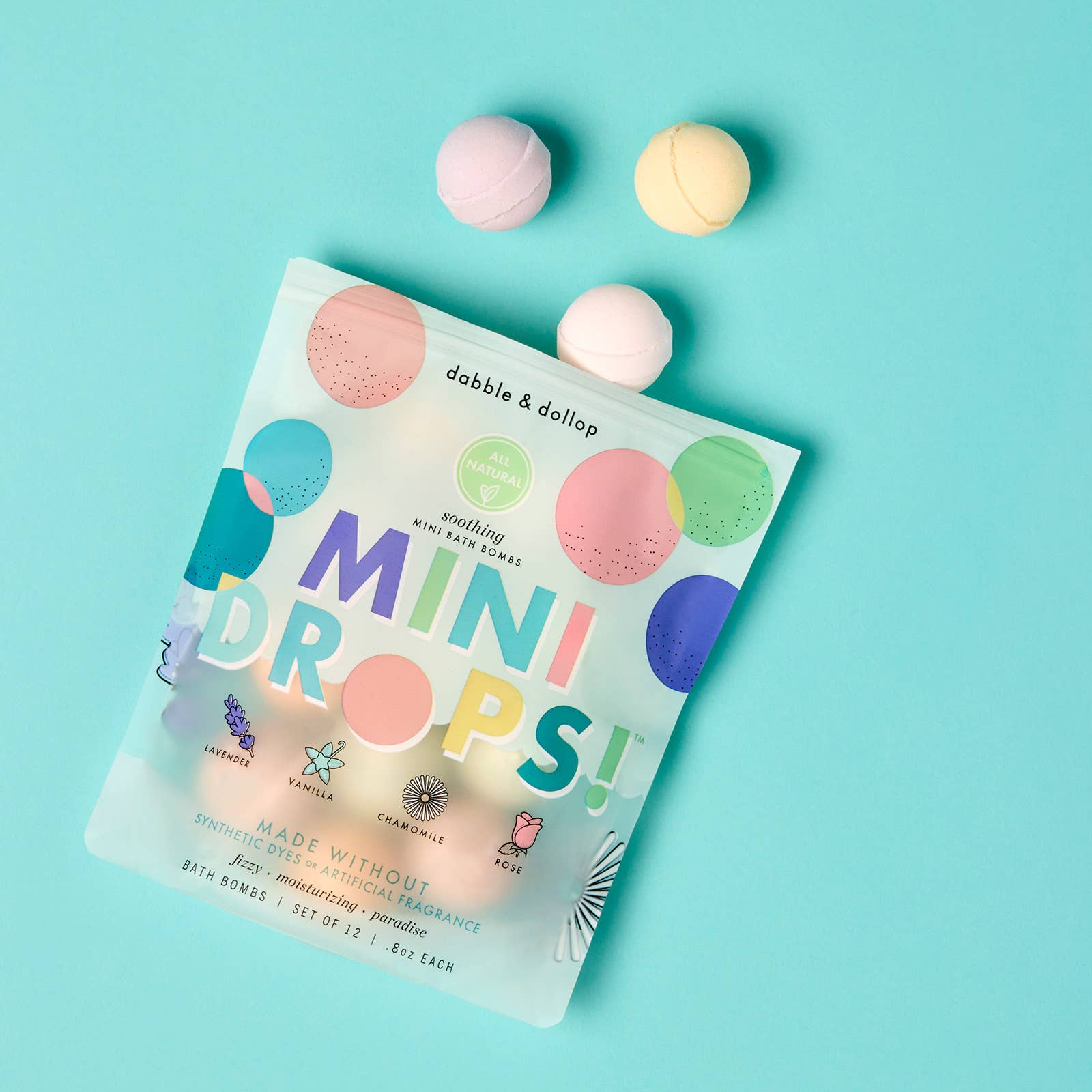 Mini Drops® Bath Bombs - Soothing from Anderson Parker