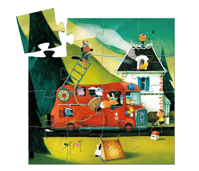 Mini Fire Truck Puzzle from Anderson Parker